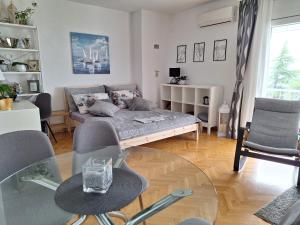 Posezení v ubytování Apartments Anita