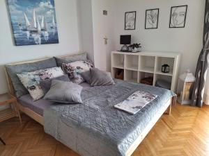Postel nebo postele na pokoji v ubytování Apartments Anita