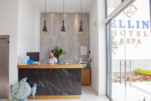 Vstupní hala nebo recepce v ubytování Ellin Hotel & Spa + 37 fotografií