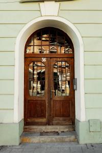 Η πρόσοψη ή η είσοδος του Casa Leonhardt