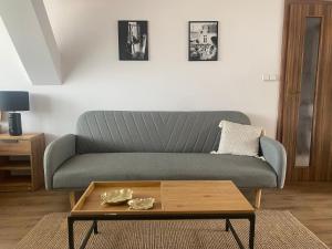 Posezení v ubytování Černý Tulipán - apartmán 6
