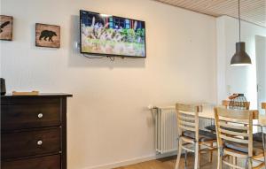 Μια τηλεόραση ή/και κέντρο ψυχαγωγίας στο Apartment Hvide Sande 01 +13 φωτογραφίες
