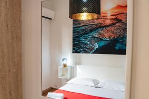 Postel nebo postele na pokoji v ubytování Sea house