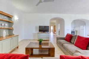 TV a/nebo společenská místnost v ubytování Ta Frenc Apartments