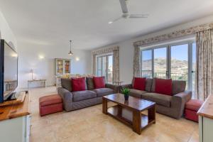 Posezení v ubytování Ta Frenc Apartments