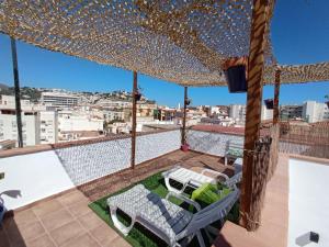 Balkón nebo terasa v ubytování Apartamento Estudio Terraza Privada