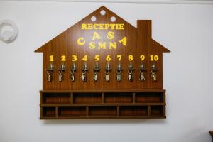 Certifikát, hodnocení, plakát nebo jiný dokument vystavený v ubytování Casa Bala SMN