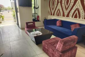 Posezení v ubytování Hotel Rang Mahal Near Jaipur International Airport