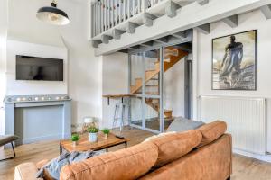 Posezení v ubytování Le Queen - Wifi - Parking gratuit - Climatisation - Central - Tout équipée