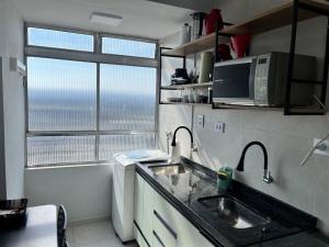Dapur atau dapur kecil di Ap inteiro no Brás com vaga, 12º andar, Templo Salomão, próximo ao metrô Bresser