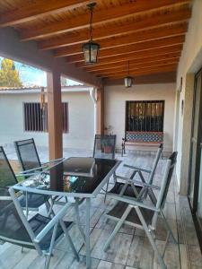 Balkón nebo terasa v ubytování Don Galito casa en zona de bodegas y montaña