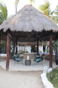 Patio nebo venkovní prostory v ubytování Mayan Mittoz