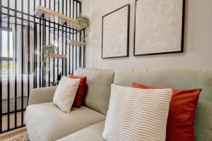 Posezení v ubytování Palm Suites