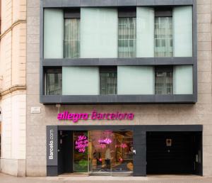 a store front of an allegro barcelona building at Allegro Barcelona in Barcelona
