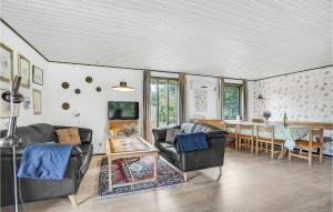 Posezení v ubytování Holiday Home Ved Volden Blåvand
