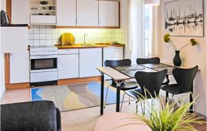Η κουζίνα ή μικρή κουζίνα στο Lovely Apartment In Gudhjem With Wifi
