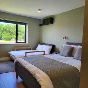 Postel nebo postele na pokoji v ubytování Open Acres Accommodation
