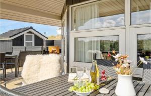 Balkón nebo terasa v ubytování Holiday Home Bjerregårdsvej Vi