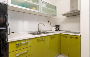 Kuchyňa alebo kuchynka v ubytovaní Nice Apartment In Lukovo Sugarje + 37 fotografií