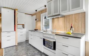 Una cocina o zona de cocina en 3 Bedroom Awesome Home In Haderslev