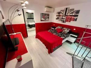 Postel nebo postele na pokoji v ubytování Duplex Juan les Pins proche plage