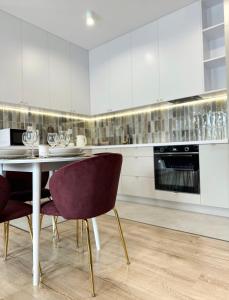Dapur atau dapur kecil di Apartament 19