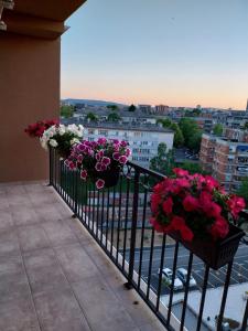 Μπαλκόνι ή βεράντα στο Sunset Apartman