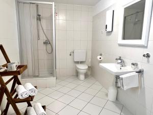 Kúpeľňa v ubytovaní Apartment Ferias + 28 fotografií
