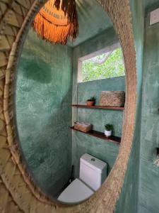 Vannituba majutusasutuses Santa Lova Eco-hostel Isla Tintipan
