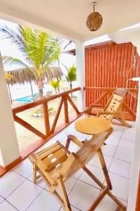 La alberca dentro o cerca de Casuarinas del Mar Bungalow Ballena