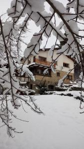 Posada del Ñireco v zimě