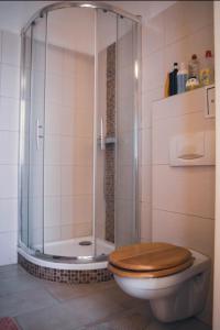 A bathroom at The Beautiful Italian Suit