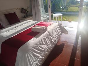 Postel nebo postele na pokoji v ubytování Gill Lake Batur