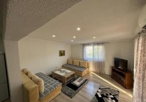 Χώρος καθιστικού στο Sun All Day