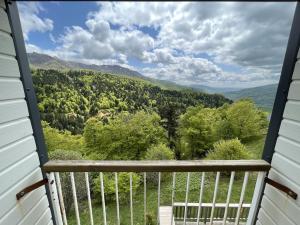 a view from the balcony of a house at Appartement spacieux avec animaux admis et parking gratuit - FR-1-787-18 in Saint-Jacques-des-Blats