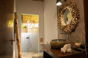 Koupelna v ubytování LA QUEBRADA ECO LODGE Hotel Boutique
