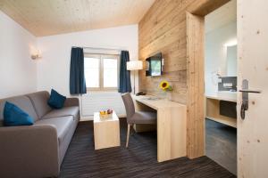 Posezení v ubytování Boutique-Hotel Vincenz