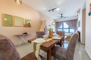 Χώρος καθιστικού στο MVB36#Bali Style 3 Rooms Family Suite M Vertica Velocity Mall Cheras