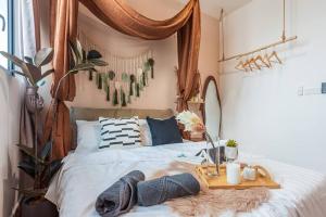 Ένα ή περισσότερα κρεβάτια σε δωμάτιο στο MVB36#Bali Style 3 Rooms Family Suite M Vertica Velocity Mall Cheras +31 φωτογραφίες