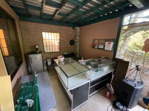 Ένα ή περισσότερα κρεβάτια σε δωμάτιο στο Coffee view camping ,Chiangmai