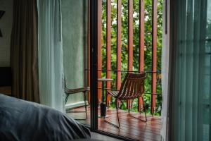 Μπαλκόνι ή βεράντα στο The Hotel Journal Chiangmai