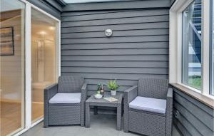 A seating area at Lovely Home In Hanstholm With Kitchen