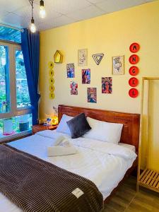 Postel nebo postele na pokoji v ubytování Robins Guesthouse