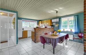 Køkken eller tekøkken på Holiday Home Gl Mælkevej Iv
