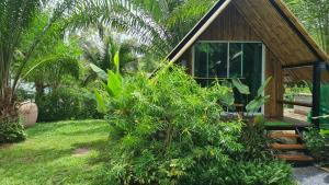 Zahrada ubytování Tee Bungalow in the jungle