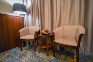 Χώρος καθιστικού στο Emaar Elite Hotel