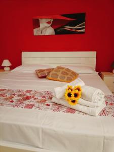 Postel nebo postele na pokoji v ubytování Mirage B&B
