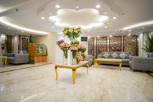 Istumisnurk majutusasutuses Osturat Emaar Hotel