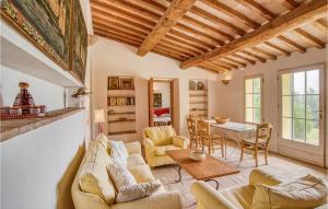 Posezení v ubytování Casa Quercia Piccola