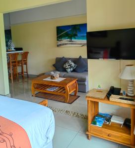 Posezení v ubytování Maison Charme De L'ile + 37 fotografií